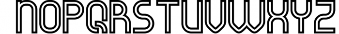 Evo - Sans&Decorative Typeface 1 Font UPPERCASE