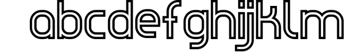 Evo - Sans&Decorative Typeface 1 Font LOWERCASE