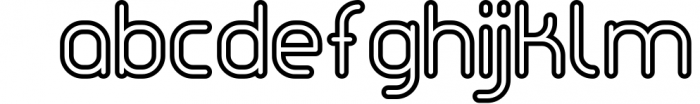 Evo - Sans&Decorative Typeface 2 Font LOWERCASE