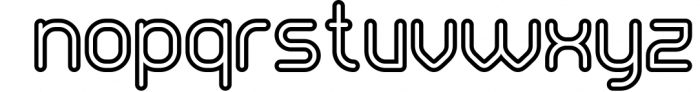 Evo - Sans&Decorative Typeface 2 Font LOWERCASE
