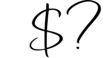 Evossry Elegant Signature Font OTHER CHARS
