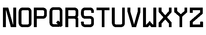 EVA35 Bold Font LOWERCASE