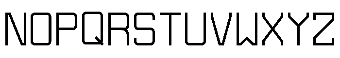 EVA35 Font UPPERCASE