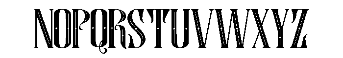 EVERMONT Regular Font UPPERCASE