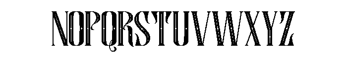 EVERMONT Regular Font LOWERCASE