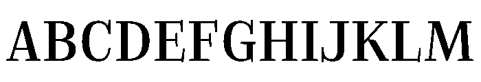 EVERY HEADLINE Medium Font UPPERCASE