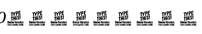 EVERY HEADLINE Regular Italic Font OTHER CHARS