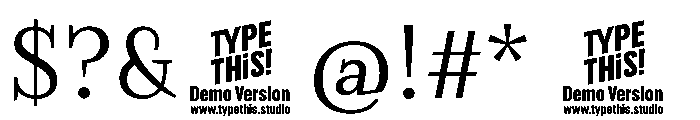 EVERY HEADLINE Thin Font OTHER CHARS