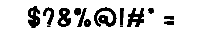 Evening Font OTHER CHARS