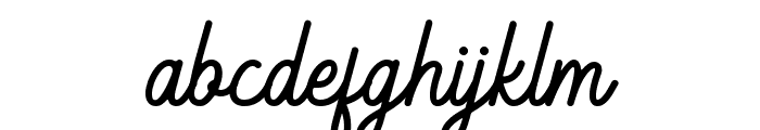 Everbright Regular Font LOWERCASE