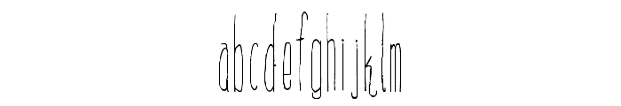 Everglow Font LOWERCASE