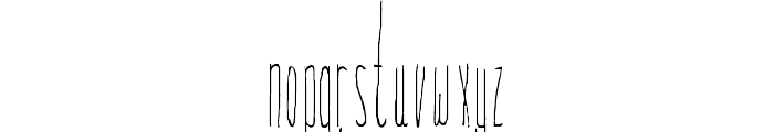 Everglow Font LOWERCASE