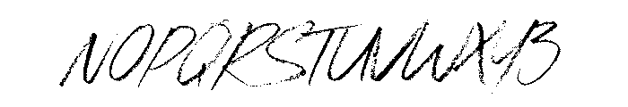 Evergreen Brush Font LOWERCASE