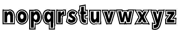 Every Type Of Cat Font LOWERCASE