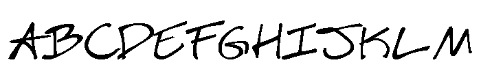 Evie Sans Font UPPERCASE