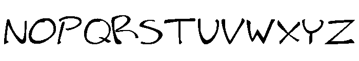 Evie Sans Font UPPERCASE