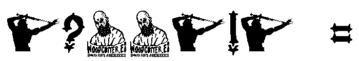 Evil Kingdom Font OTHER CHARS