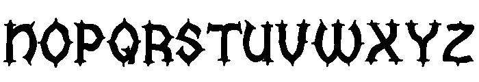 Evil Kingdom Font LOWERCASE
