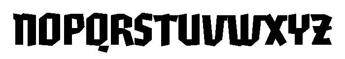 Evil Vampire Font UPPERCASE