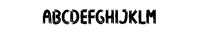 Evil Witch Font UPPERCASE