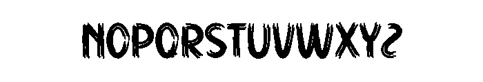 Evil Witch Font UPPERCASE