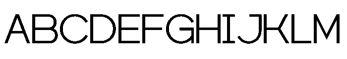 Evo Rinnox Font UPPERCASE
