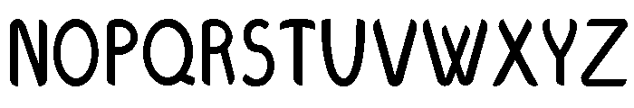 Evolve Font LOWERCASE