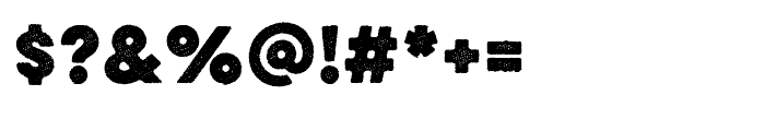 Eveleth Dot Bold Font OTHER CHARS