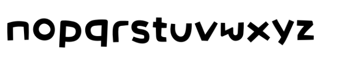 Eva Poshy Regular Font LOWERCASE