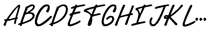 Evalluasy Font UPPERCASE