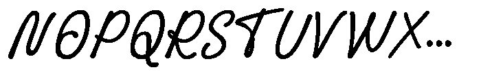 Evalluasy Font UPPERCASE