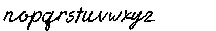 Evalluasy Font LOWERCASE