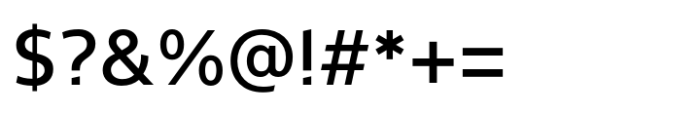 Evander Medium Font OTHER CHARS