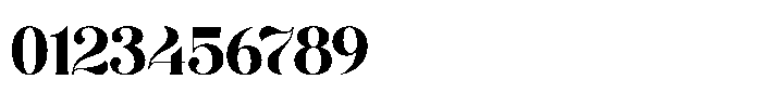 Evantic Regular Font OTHER CHARS