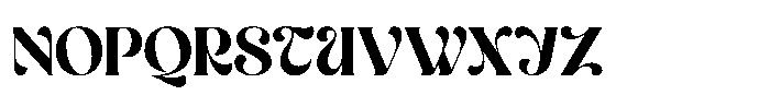 Evantic Regular Font UPPERCASE
