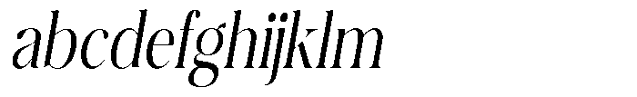 Evarnique Soft ExtLt SemCond Obliq FONT