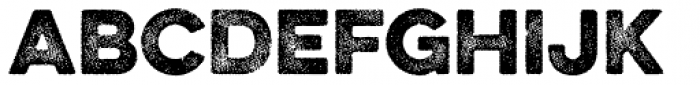 Eveleth Dot Regular Font LOWERCASE