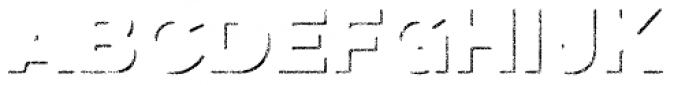 Eveleth Shadow Font UPPERCASE