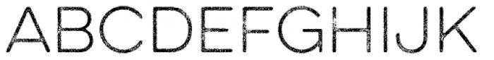 Eveleth Thin Font UPPERCASE