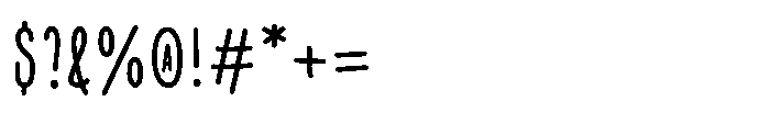 Everfrost Sans Regular Font OTHER CHARS