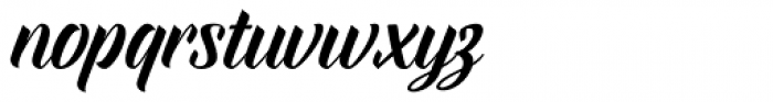 Everglow Script Font LOWERCASE