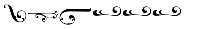 Everlines Ornament Font LOWERCASE