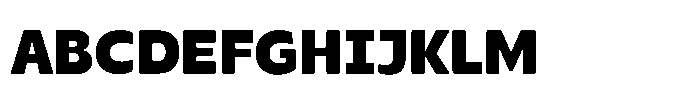 Everlo Sans Regular Font UPPERCASE