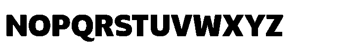 Everlo Sans Regular Font UPPERCASE