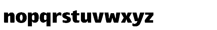 Everlo Sans Regular Font LOWERCASE