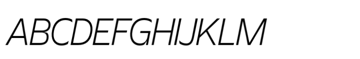 Evert Latin Display Light Italic Font UPPERCASE