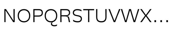 Evert Latin Text Light Font UPPERCASE