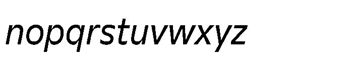 Evert PE Italic Font LOWERCASE