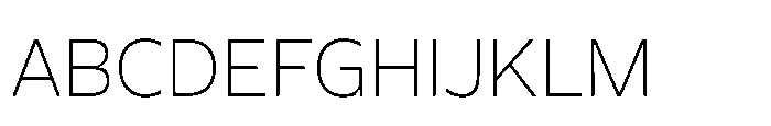Evert PE Thin Font UPPERCASE