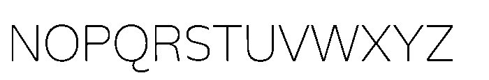 Evert PE Thin Font UPPERCASE